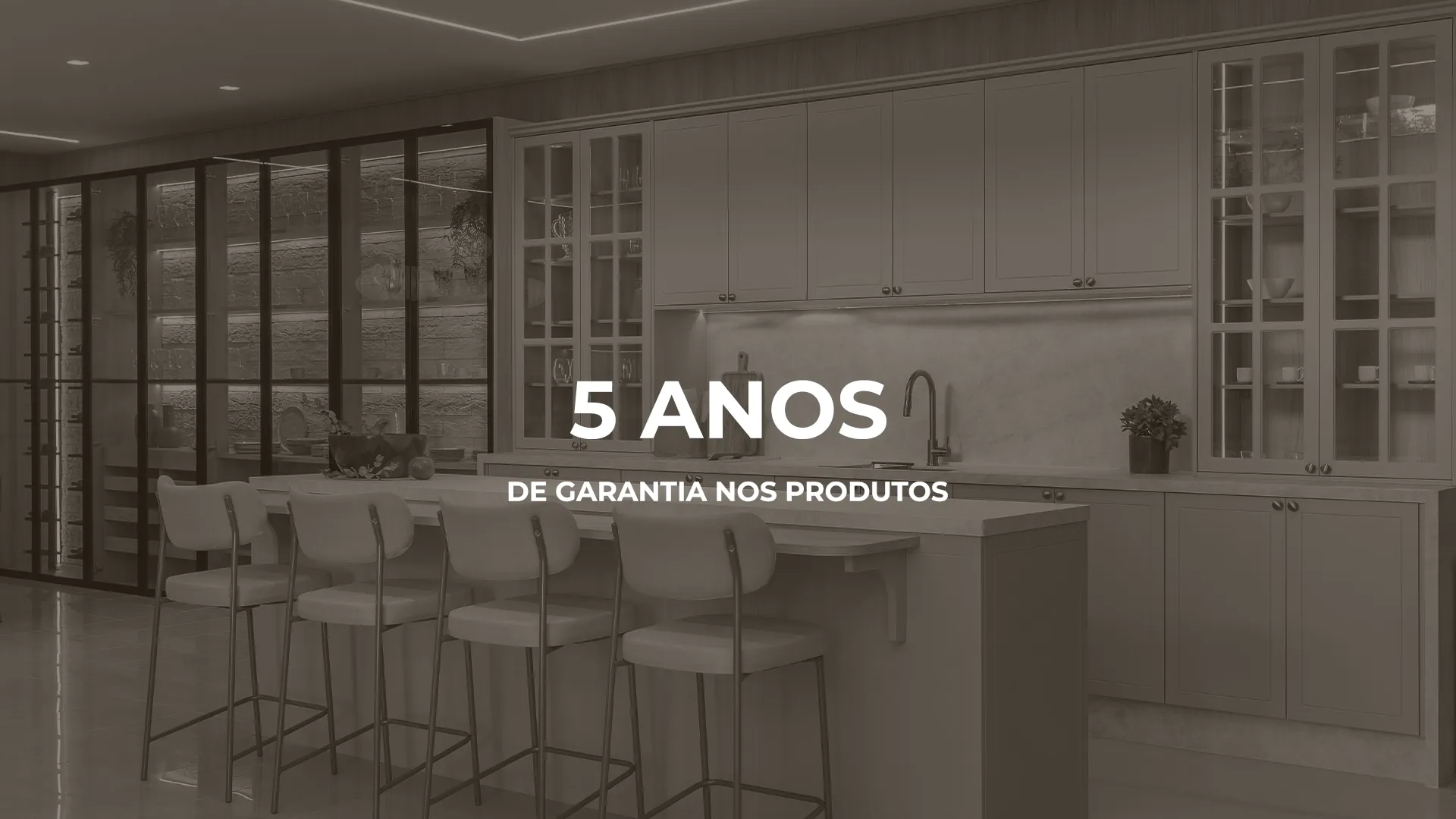 5 anos de garantia nos produtos